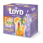 Arbata LOYD Cold Infusion, apelsinų ir šalavijų skonio, 12 x 2,5 g