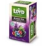 Aromatizuota juodoji arbata LOYD, miško uogų skonio, 20 x 1.7g