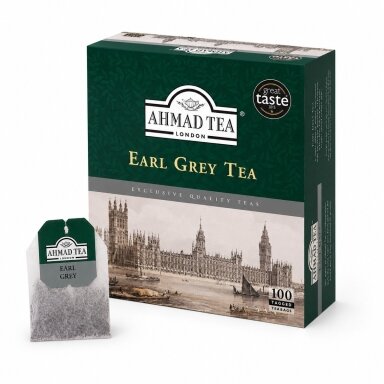 Arbata AHMAD EARL GREY, vokeliuose su siūlu Arbata AHMAD EARL GREY, vokeliuose su siūlu