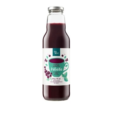 arbata SKANOVĖ, juodųjų serbentų su medumi ir mėtų ekstraktu 880 g / 735 ml arbata SKANOVĖ, juodųjų serbentų su medumi ir mėtų ekstraktu 880 g / 735 ml