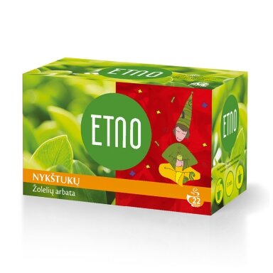 Arbata vaikams ETNO NYKŠTUKŲ, 22 x 1,5 g Arbata vaikams ETNO NYKŠTUKŲ, 22 x 1,5 g