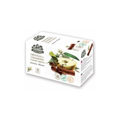 Arbata ŽOLYNĖLIS, su obuoliais ir cinamonu 20 x 2,5 g Arbata ŽOLYNĖLIS, su obuoliais ir cinamonu 20 x 2,5 g