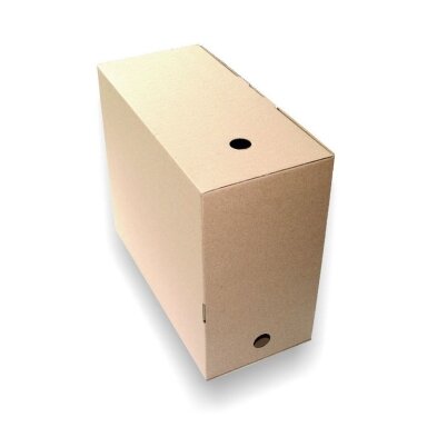 Archyvinė dėžė SMLT, 288 x 170 x 350 mm, ruda Archyvinė dėžė SMLT, 288 x 170 x 350 mm, ruda