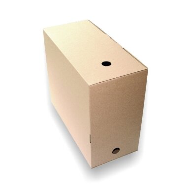 Archyvinė dėžė SMLT, 288 x 170 x 350 mm, ruda Archyvinė dėžė SMLT, 288 x 170 x 350 mm, ruda
