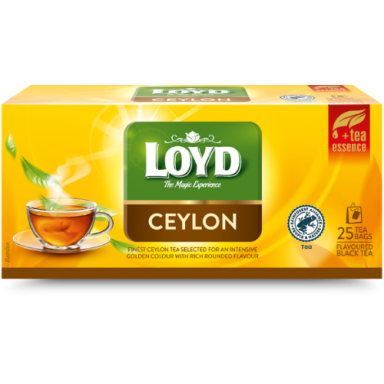 Aromatizuota juodoji arbata LOYD Ceylon, 25 x 2g Aromatizuota juodoji arbata LOYD Ceylon, 25 x 2g