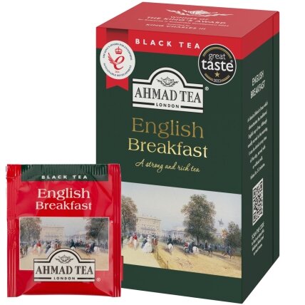 Arbata AHMAD ALU ENGLISH BREAKFAST, folijos vokeliuose (20 vnt. x 2 g) Arbata AHMAD ALU ENGLISH BREAKFAST, folijos vokeliuose (20 vnt. x 2 g)