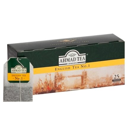 Arbata AHMAD ENGLISH TEA No.1, vokeliuose su siūlu Arbata AHMAD ENGLISH TEA No.1, vokeliuose su siūlu