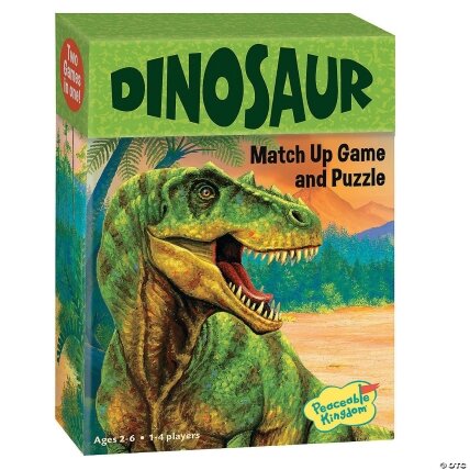 Atitikimo žaidimas-dėlionė „Dinozauras” Atitikimo žaidimas-dėlionė „Dinozauras”