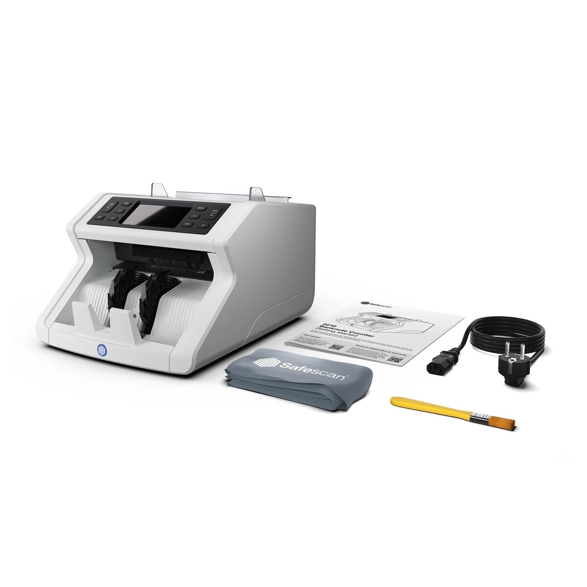 Automatinis pinigų skaičiavimo ir tikrinimo aparatas UV SAFESCAN 2210 EU (G2), pilka 2 Automatinis pinigų skaičiavimo ir tikrinimo aparatas UV SAFESCAN 2210 EU (G2), pilka 2