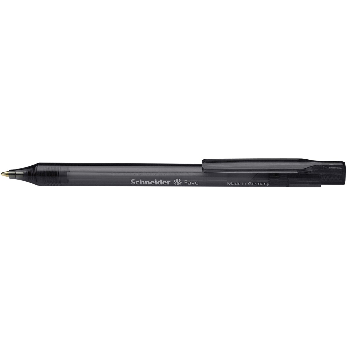 Automatinis tušinukas SCHNEIDER FAVE, 1.0 mm., juodas tušas 1