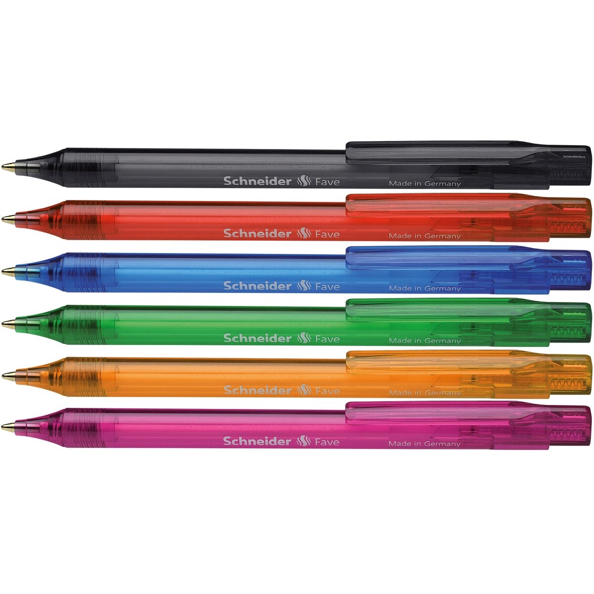 Automatinis tušinukas SCHNEIDER FAVE, 1.0 mm., mėlynas tušas 1