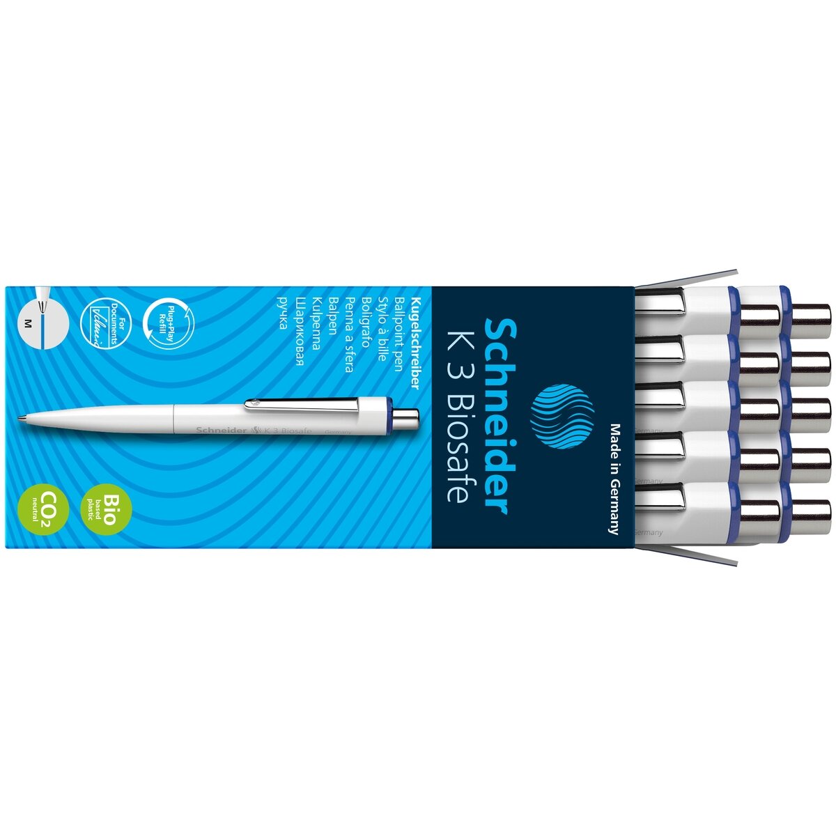 Automatinis tušinukas SCHNEIDER K3 BIOSAFE, 0,7 mm. 2