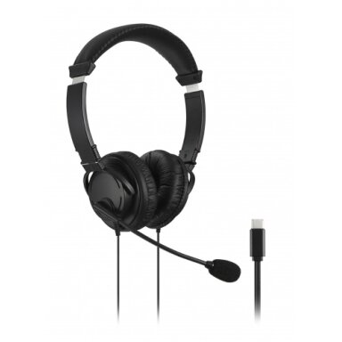 Ausinės su mikrofonu Kensington USB-C Hi-Fi Ausinės su mikrofonu Kensington USB-C Hi-Fi