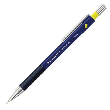 Automatinis pieštukas STAEDTLER MARS MICRO, mėlynas korpusas, 0.3 mm Automatinis pieštukas STAEDTLER MARS MICRO, mėlynas korpusas, 0.3 mm