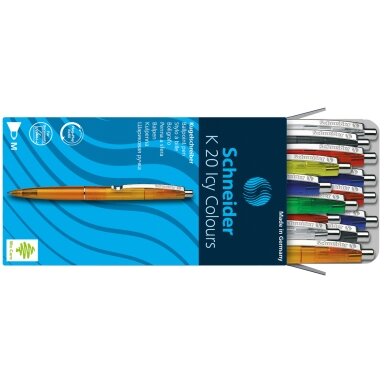 Automatinis tušinukas SCHNEIDER K20 ICY COLOURS, 1,0 mm. Automatinis tušinukas SCHNEIDER K20 ICY COLOURS, 1,0 mm.