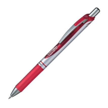Automatinis gelinis rašiklis PENTEL ENERGEL BL77, 0.7 mm., raudona Automatinis gelinis rašiklis PENTEL ENERGEL BL77, 0.7 mm., raudona