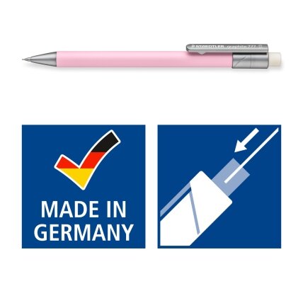 Automatinis pieštukas STAEDTLER, B, 0,5 mm, įvairių spalvų 1 Automatinis pieštukas STAEDTLER, B, 0,5 mm, įvairių spalvų 1