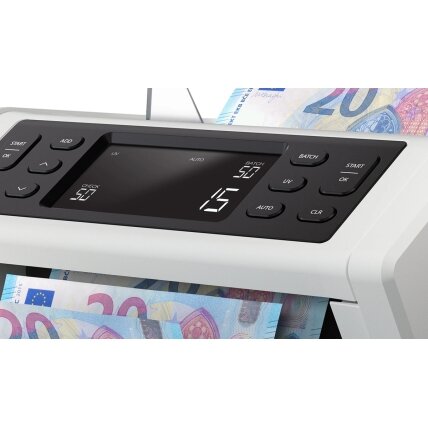 Automatinis pinigų skaičiavimo ir tikrinimo aparatas UV SAFESCAN 2210 EU (G2), pilka 1 Automatinis pinigų skaičiavimo ir tikrinimo aparatas UV SAFESCAN 2210 EU (G2), pilka 1