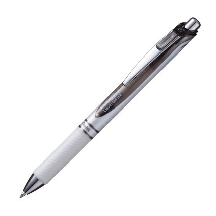 Automatinis rašiklis PENTEL ENERGEL PEARL WHITE 0.5 mm, juodos spalvos rašalas Automatinis rašiklis PENTEL ENERGEL PEARL WHITE 0.5 mm, juodos spalvos rašalas