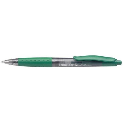 Automatinis rašiklis SCHNEIDER GELION 1, 0,7/0,4 mm, žalia Automatinis rašiklis SCHNEIDER GELION 1, 0,7/0,4 mm, žalia