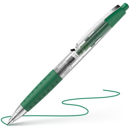Automatinis rašiklis SCHNEIDER GELION 1, 0,7/0,4 mm, žalia 1 Automatinis rašiklis SCHNEIDER GELION 1, 0,7/0,4 mm, žalia 1