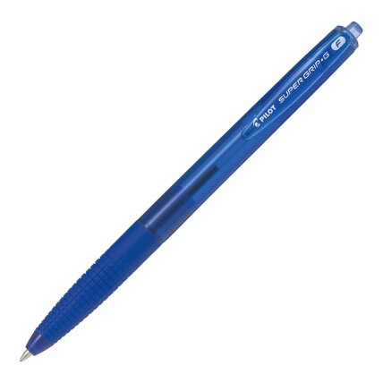 Automatinis tušinukas PILOT SUPER GRIP G CLICK 0,7 mm, mėlynas rašalas Automatinis tušinukas PILOT SUPER GRIP G CLICK 0,7 mm, mėlynas rašalas