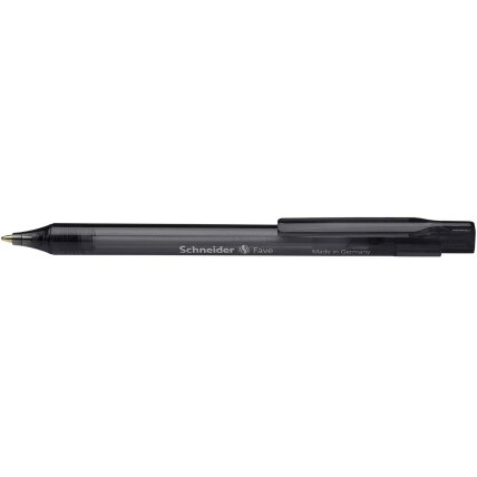 Automatinis tušinukas SCHNEIDER FAVE, 1.0 mm., juodas tušas 1