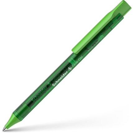Automatinis tušinukas SCHNEIDER Fave Gel, 0,7mm, žalios sp. Automatinis tušinukas SCHNEIDER Fave Gel, 0,7mm, žalios sp.