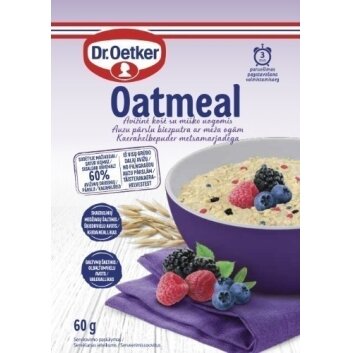 Avižinė košė DR.OETKER, su miško uogomis, 60g