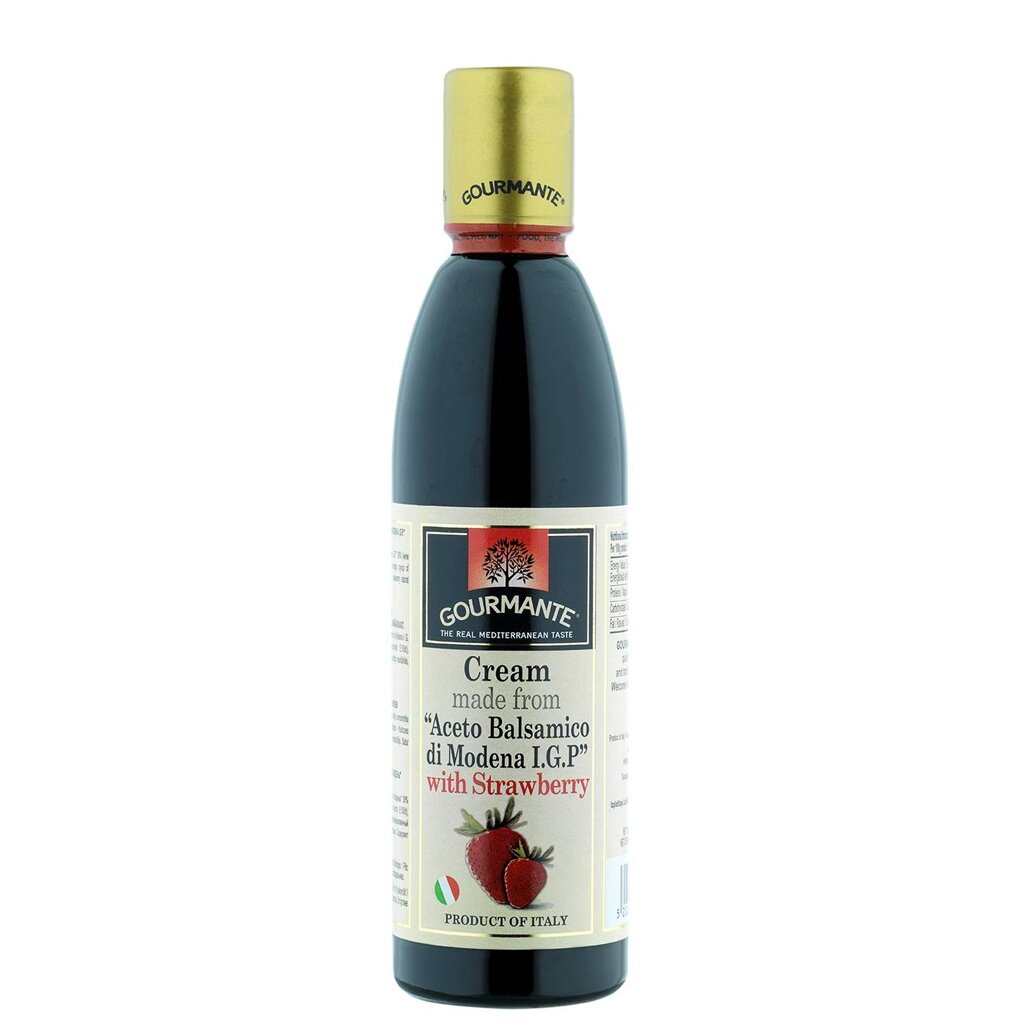 Balzamiko actas GOURMANTE, su braškėmis, 250 ml