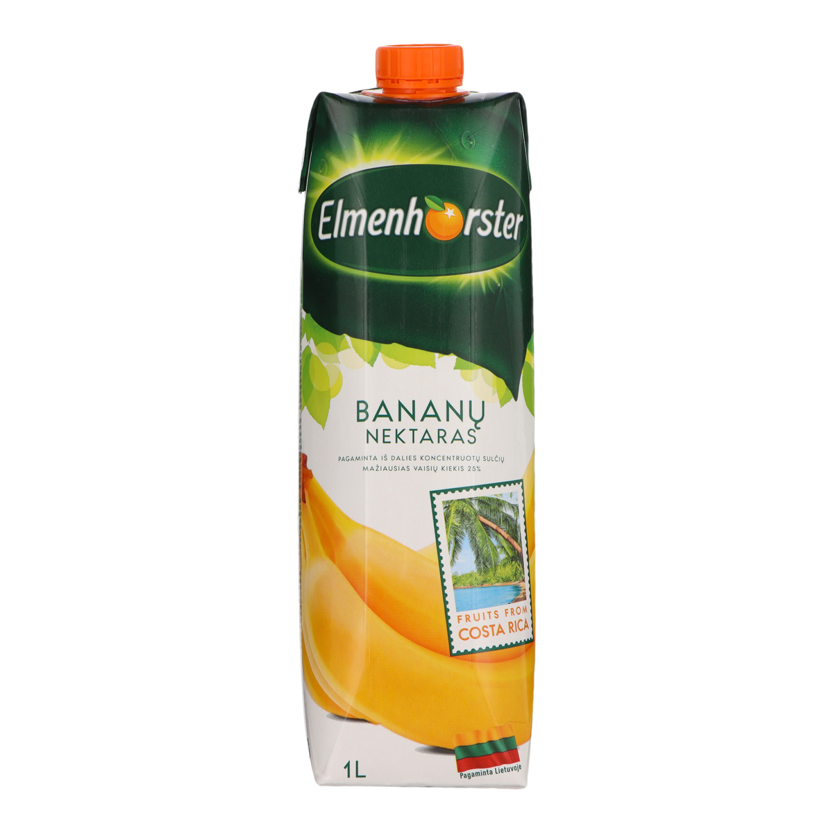 Bananų nektaras ELMENHORSTER, 25 %, 1 l
