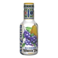 Baltosios arbatos gėrimas ARIZONA, mėlynių skonio, 450ml PET D Baltosios arbatos gėrimas ARIZONA, mėlynių skonio, 450ml PET D