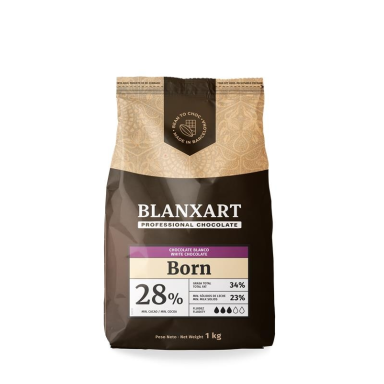 Baltasis šokoladas BLANXART, Born, 1 kg