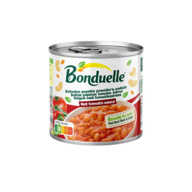 Baltosios pupelės pomidorų padaže BONDUELLE, 430 g