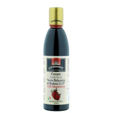 Balzamiko actas GOURMANTE, su braškėmis, 250 ml