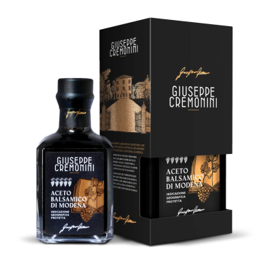 Balzaminis Modenos actas GIUSEPPE CREMONINI,5 vynuogių, su dėžute, 250 ml Balzaminis Modenos actas GIUSEPPE CREMONINI,5 vynuogių, su dėžute, 250 ml