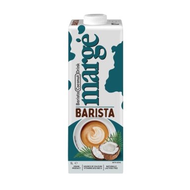Barista kokosų gėrimas MARGĖ, 1 l