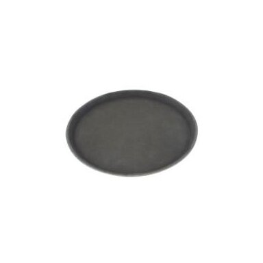 Barmeno padėklas, neslystantis, juodas, D 27 cm, 1 vnt Barmeno padėklas, neslystantis, juodas, D 27 cm, 1 vnt