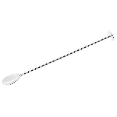 Baro šaukštas, su grūstuku, nerūdijantis plienas, L 27 cm, vnt Baro šaukštas, su grūstuku, nerūdijantis plienas, L 27 cm, vnt