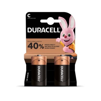 Baterijos DURACELL C, LR14, 2vnt Baterijos DURACELL C, LR14, 2vnt