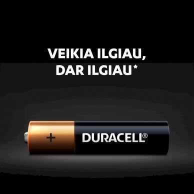 Baterijos DURACELL AAA, LR03, 12vnt 3