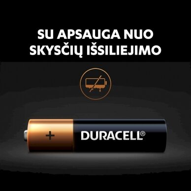 Baterijos DURACELL AAA, LR03, 12vnt 5