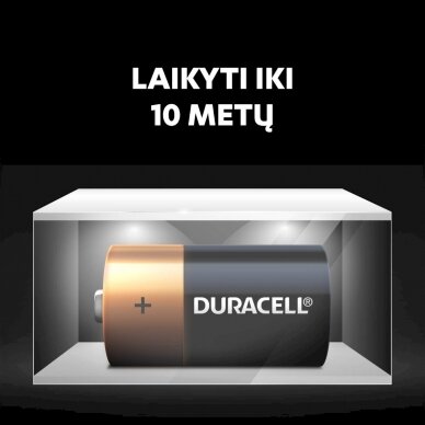 Baterijos DURACELL C, LR14, 2vnt 4