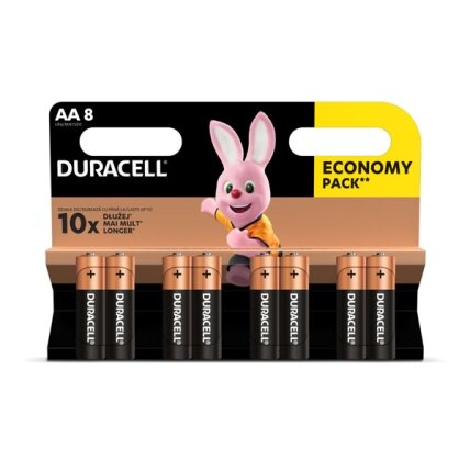 Baterija DURACELL AA, LR06 8 vnt. Baterija DURACELL AA, LR06 8 vnt.