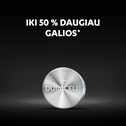 Baterijos DURACELL LR44 1.5V Alkaline, 2 vnt. 2 Baterijos DURACELL LR44 1.5V Alkaline, 2 vnt. 2