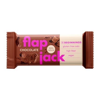 Batonėlis FLAPJACK su kakava, veganiškas, 60 g Batonėlis FLAPJACK su kakava, veganiškas, 60 g