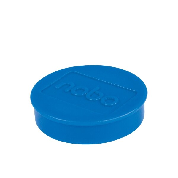 Baltosios lentos magnetai Nobo, 38mm, 10 vnt., mėlynos spalvos 4 Baltosios lentos magnetai Nobo, 38mm, 10 vnt., mėlynos spalvos 4