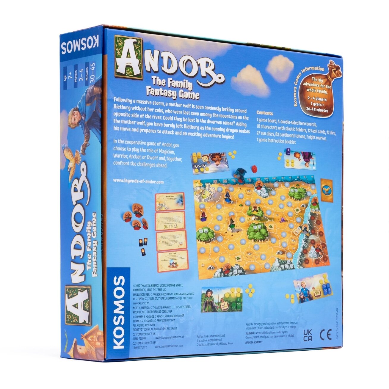 Bendradarbiavimo žaidimas „Andor“ 3