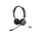 Belaidės ausinės su mikrofonu Jabra Evolve 65 SE MS Stereo Wireless Bluetooth Headset, USB-A