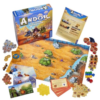 Bendradarbiavimo žaidimas „Andor“ 1